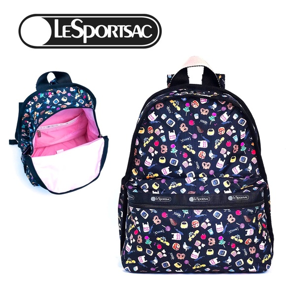 Lesportsac Late Night Slice Backpack EUC